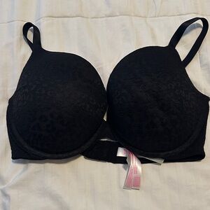 Elegant Black Women's Push up bra